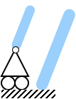 Roller Support Symbol