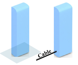 Smooth Surface Cable 3D
